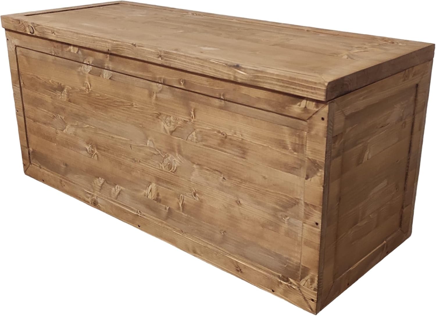 TOTAL WOOD 2012 Cassapanca Baule Contenitore in legno Interno Esterno 100x40x45 cm ANCHE SU MISURA