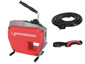Rothenberger macchina disotturatrice a batteria R600 VarioClean per tubazioni ? 20-150 mm