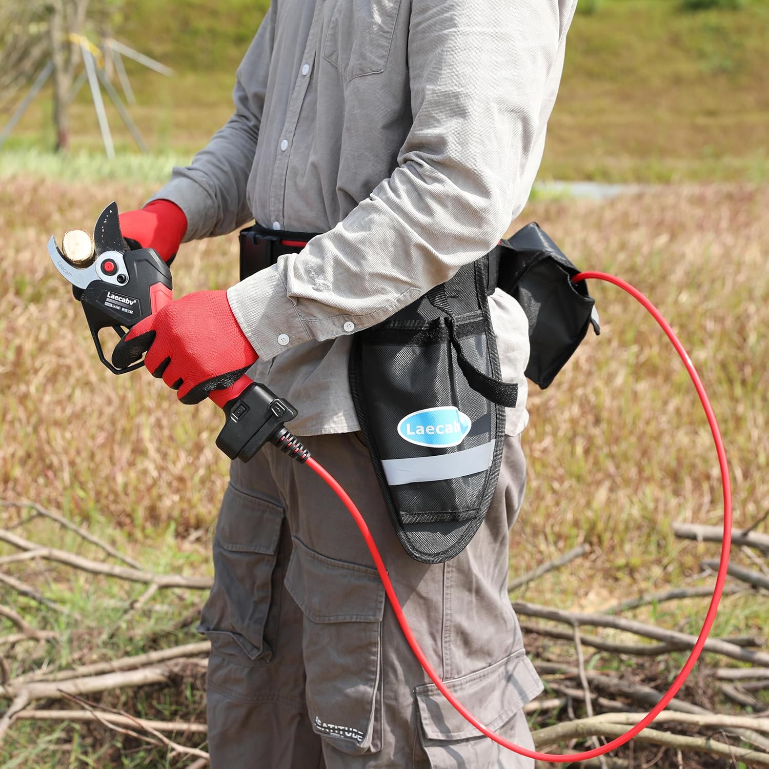 Laecabv Extension Cable for Laecabv LA40S LA32S LA42S Electric Pruning Scissors (Extension Cable)