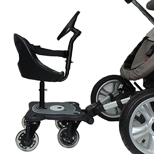 Eichhorn Cozy B Rider   Pedana con seggiolino, Per passeggini senza freni pieghevoli : Prima infanzia