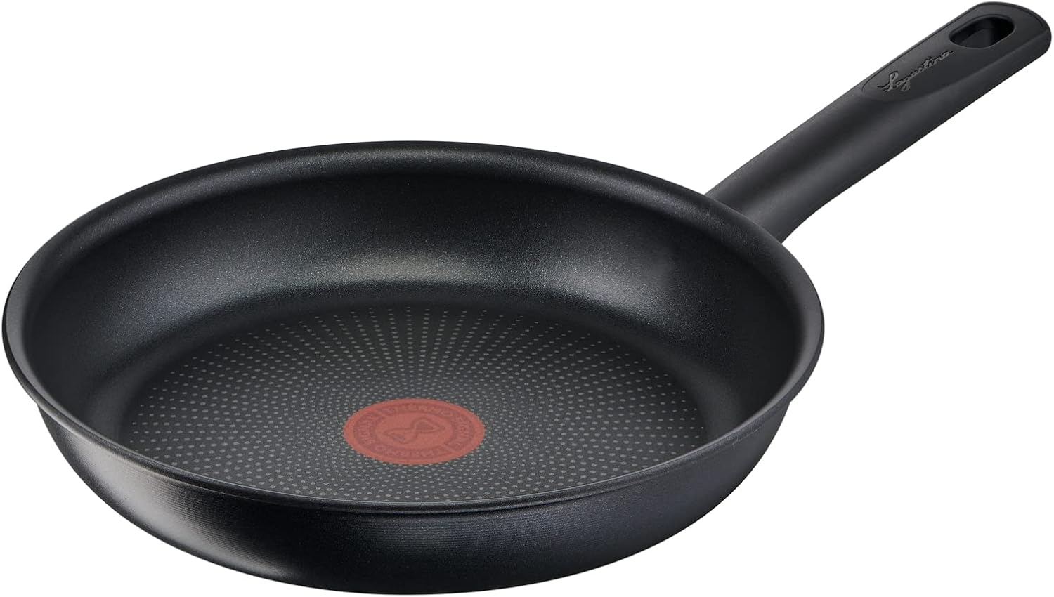 Lagostina Regenera Green Wok Non-Stick 100% Recycled Aluminium Ø 28 cm, Gas Induction Pan and Oven, Scratch Resistant Coating, Ergonomic Handle