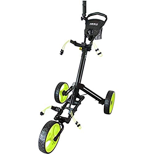 Glide Tek Carrello da Golf Manuale 6.0, Unisex, 6.0 Golf Push, Black/Gunmetal : Amazon.it: Sport e tempo libero