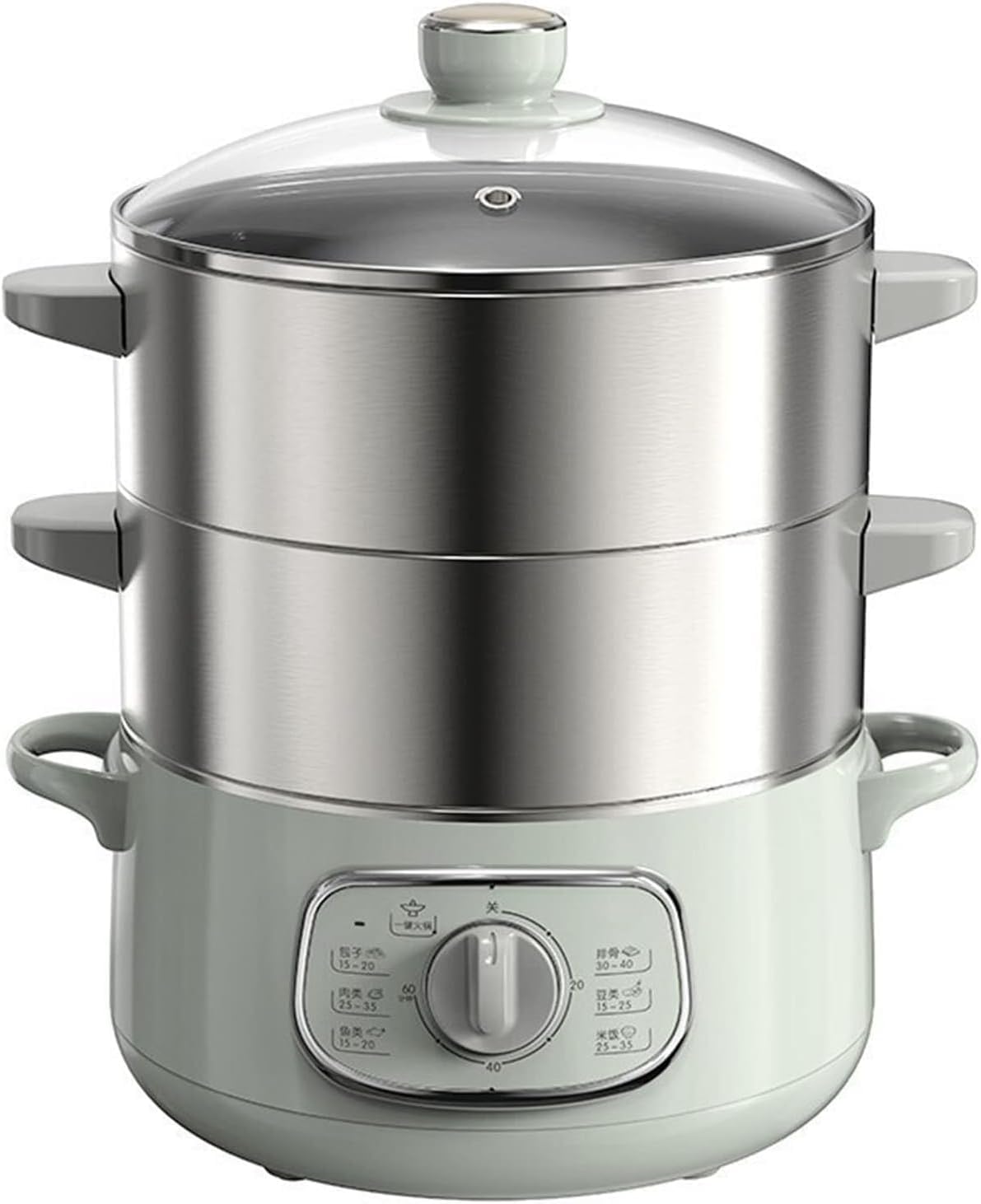 Multifunction Electric Steamer Double Layer Electric Steamer Multifunctional Stainless Steel 10L