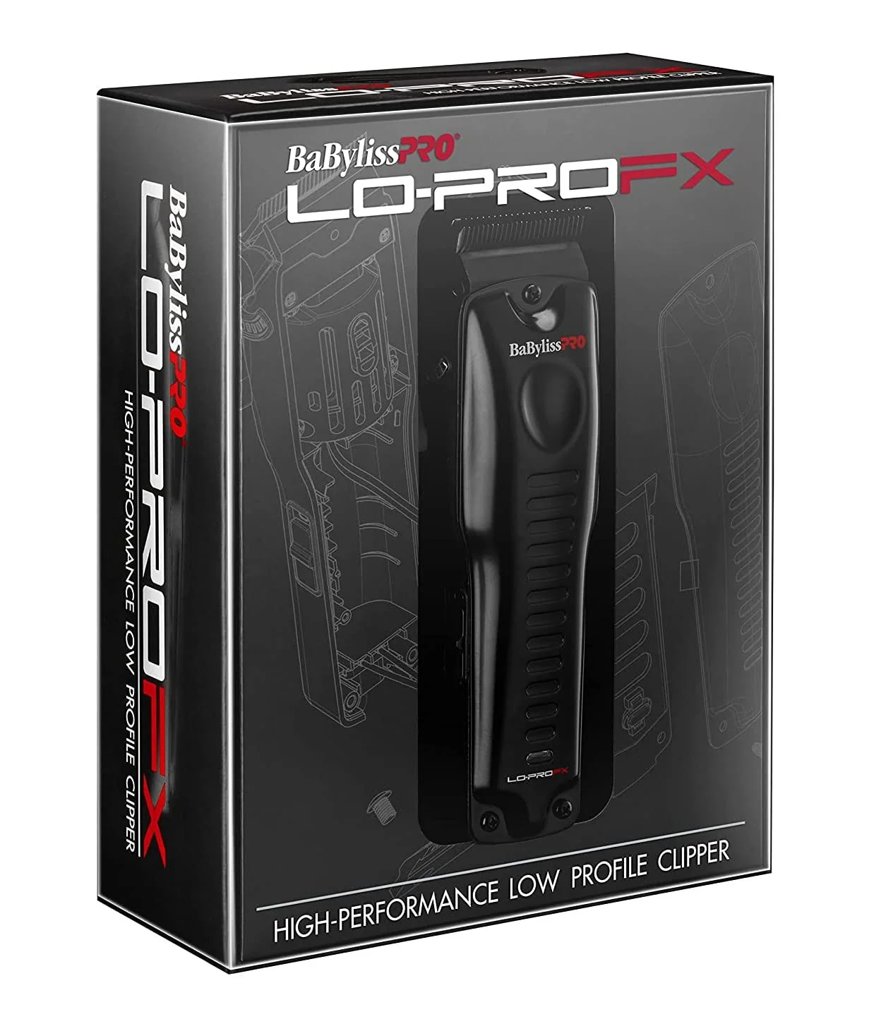 Babyliss Pro 4 Artist Lo-Pro Fx Clipper - Tagliacapelli Professionale Fx825E