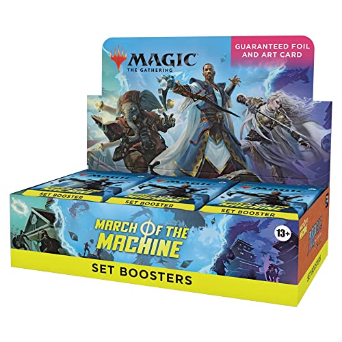 Magic: The Gathering March of the Machine Set Booster Box, 30 Packs (Versione Inglese) : Amazon.it: Giochi e giocattoli