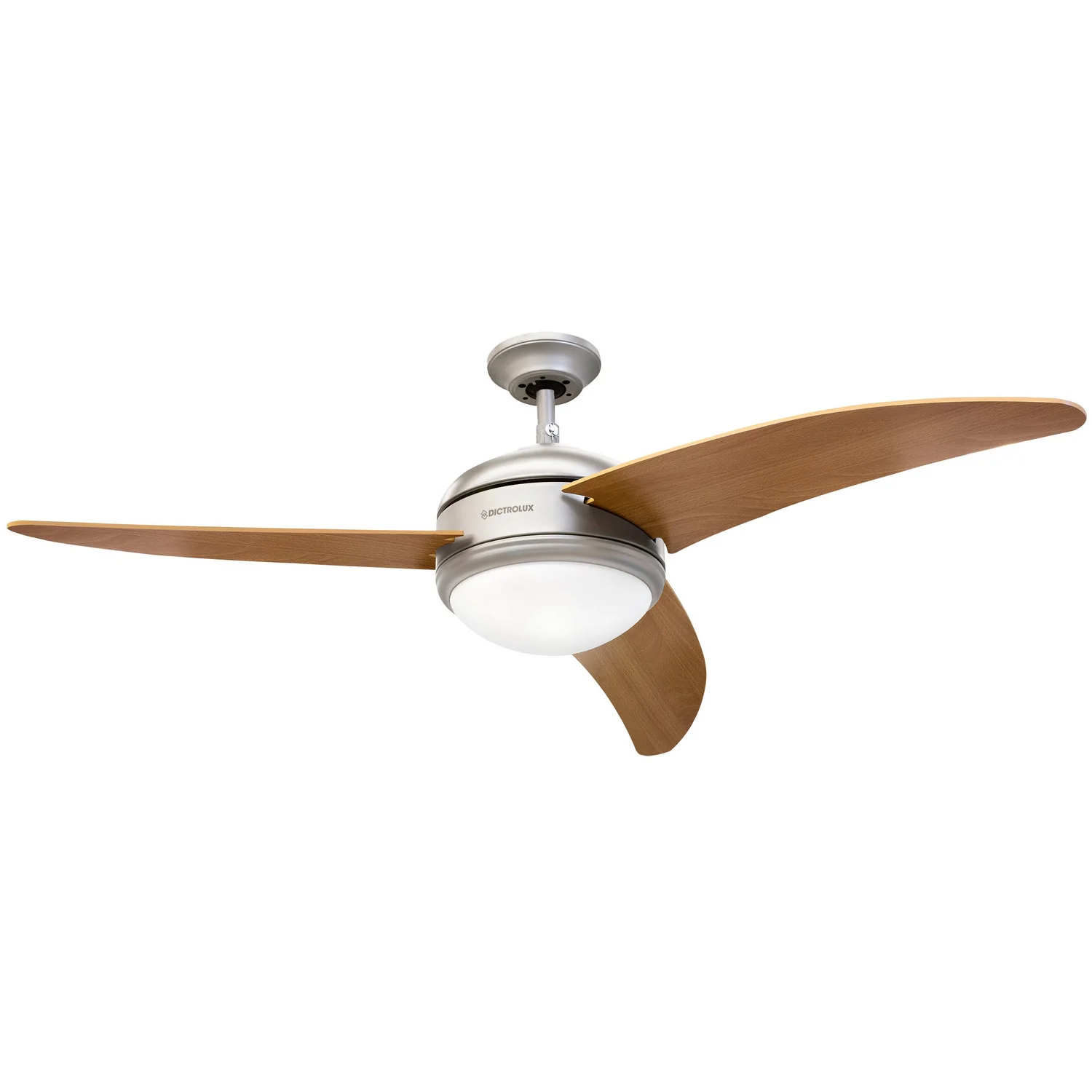 Ventilatore da soffitto Reversibile con plafoniera integrata Evolution Fan Wood 70 Watt