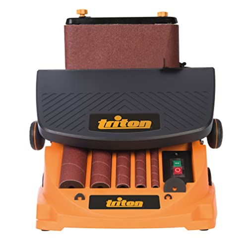 Triton   Levigatrice a mandrino oscillante e a nastro 450 W TSPST450 (977604) : Amazon.it: Fai da te
