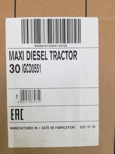 Peg Perego Maxi Diesel Tractor   Trattore a Pedali per Bambini dai 2 Anni con Rimorchio Rimovibile, Sedile Regolabile e Clacson : Giochi e giocattoli