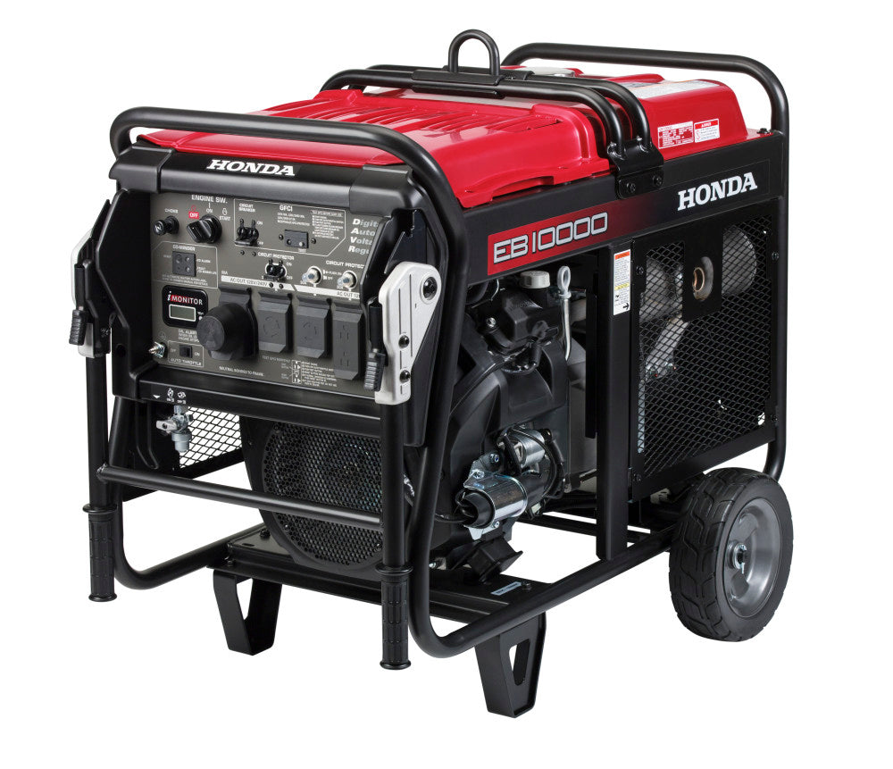 Generatore industriale Honda EB10000 da 10000 Watt con sensore CO-MINDER EB10000G di Honda