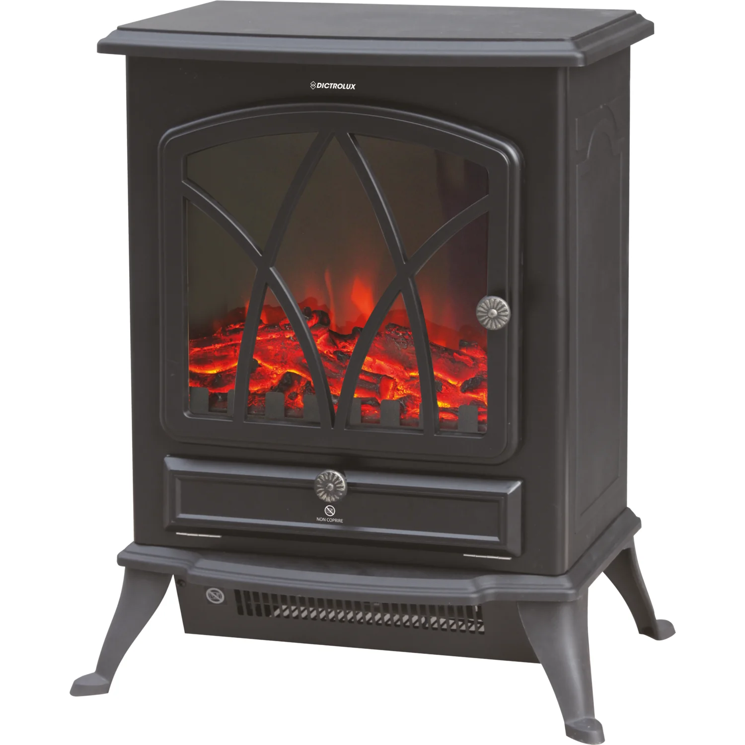 Stufa Caminetto Gothic 1800-2000Watt