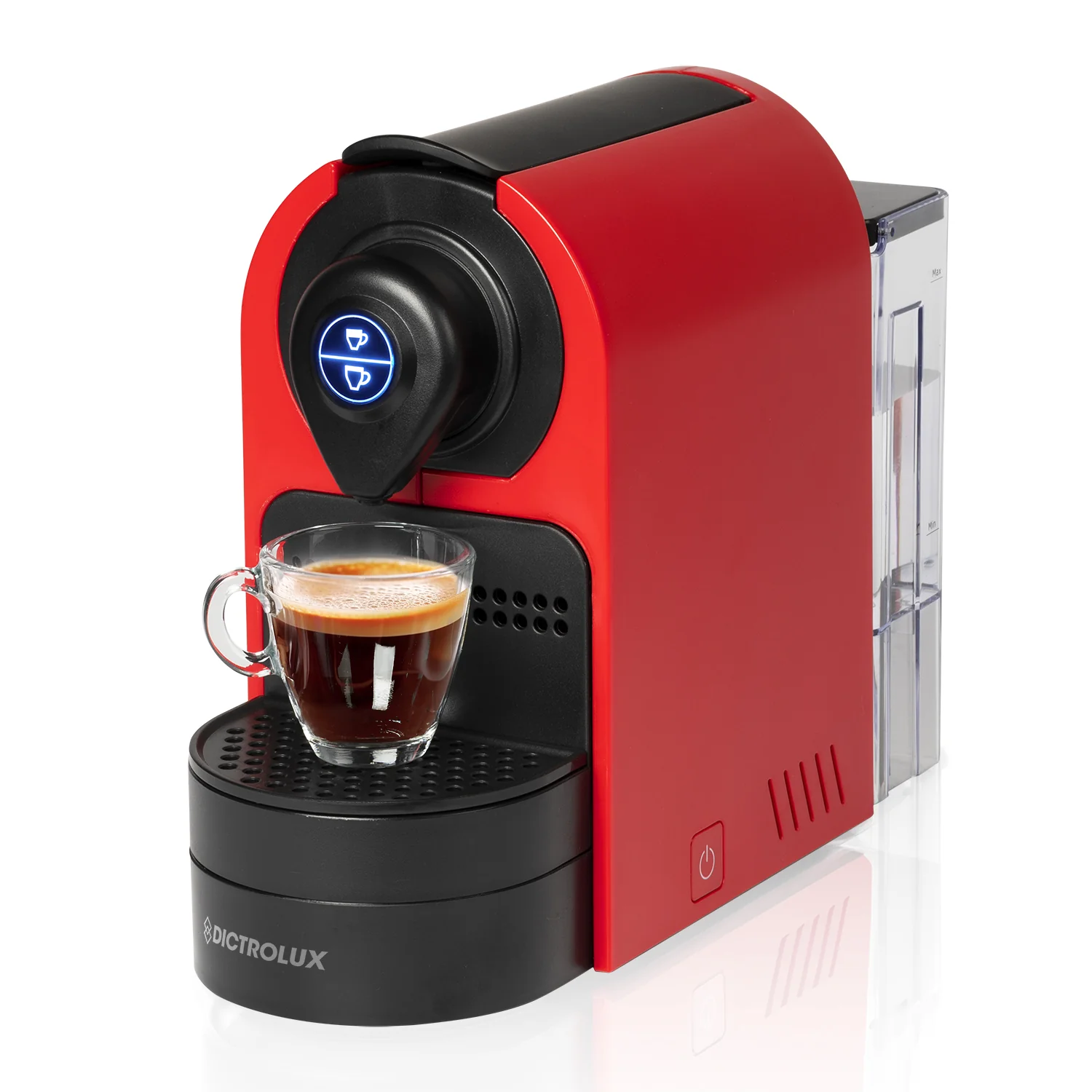 Macchina da caffè Zaira Red 1400 Watt - Compatibile con capsule Nespresso