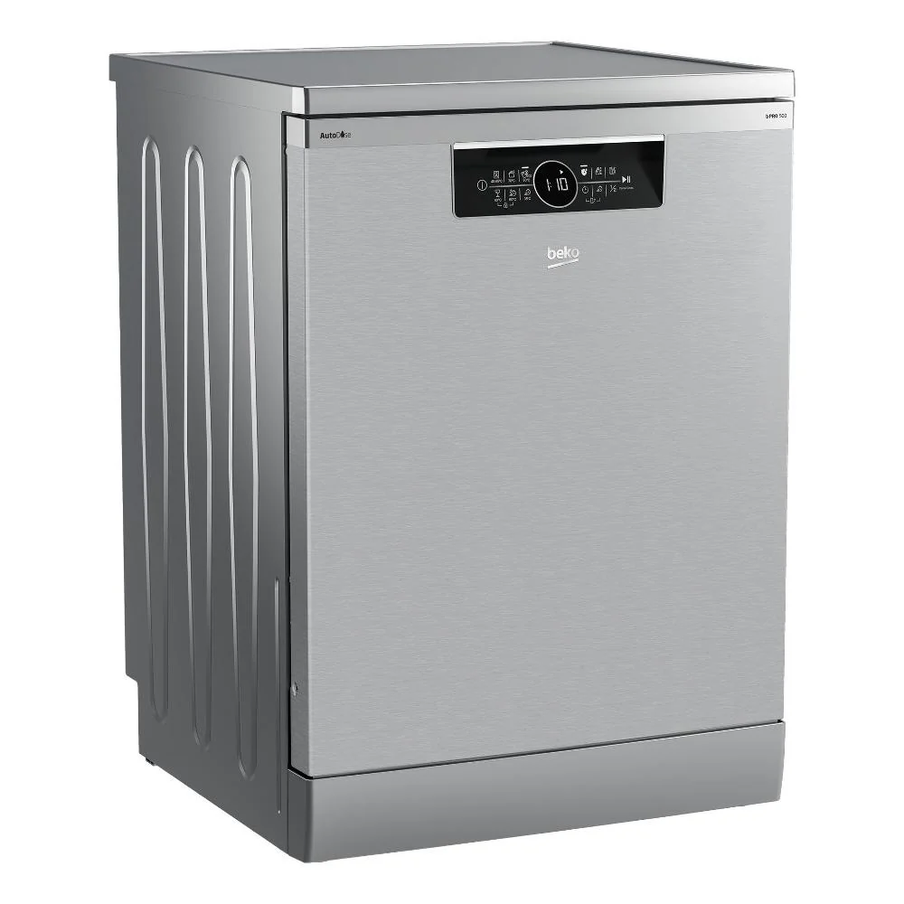 Lavastoviglie A Libera Installazione Beko BDFN36640XA Beyond 16 Coperti Classe C (A85xL59,8xP60) Pearl inox Hygiene Intense Funzione GlassShield