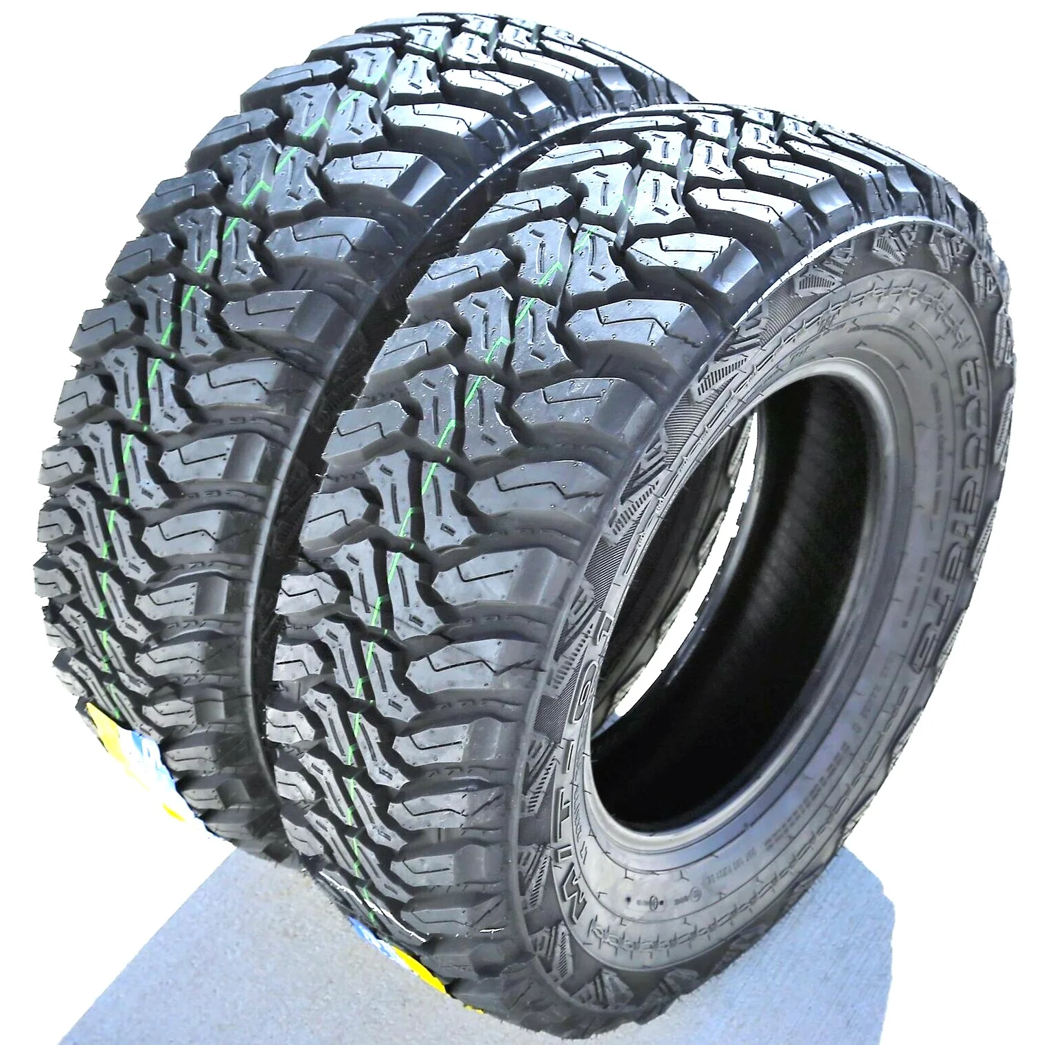 Coppia di 2 (DUE) pneumatici Accelera M/T-01 LT 235/75R15 Load C 6 Ply MT Mud