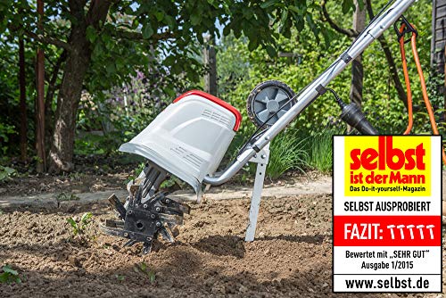 IKRA motozappa motocoltivatore elettrica FEM 1500, larghezza flessibile 17 45cm, incl. rincalzatore : Amazon.it: Giardino e giardinaggio