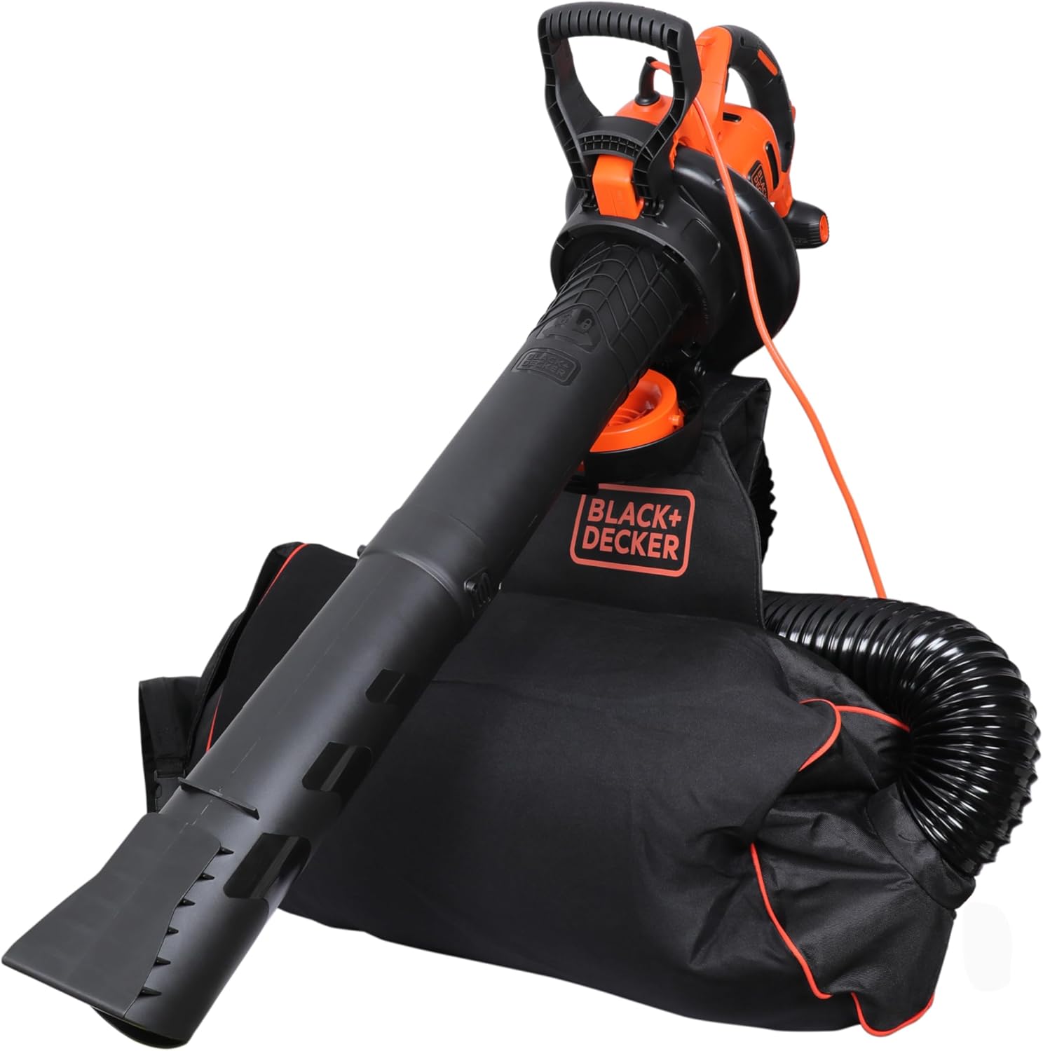 BLACK+DECKER BEBLV300-QS 3 in 1 Leaf Blower 3000W with 72L Collection Backpack
