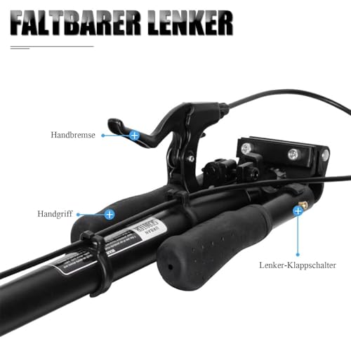 UE MAOLU Monopattino Professionale Ammortizzatore Adolescenti