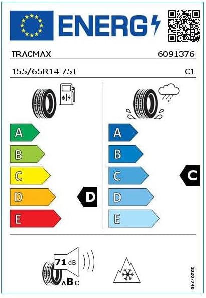 TRACMAX TRAC SAVER 4 Seasons Tyres 155/65/14 75 T