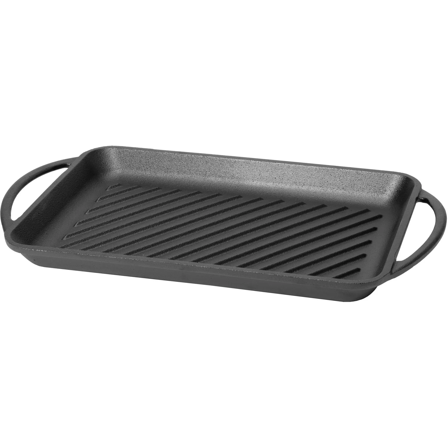 Bistecchiera rettangolare in ghisa con manici Linea Ghiselle 39x22 cm