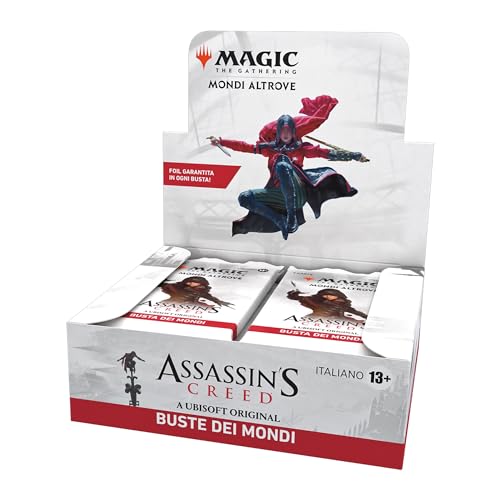 Magic: The Gathering   confezione di Buste dei Mondi di Assassin’s Creed   24 buste da sette carte (versione italiana) : Amazon.it: Giochi e giocattoli