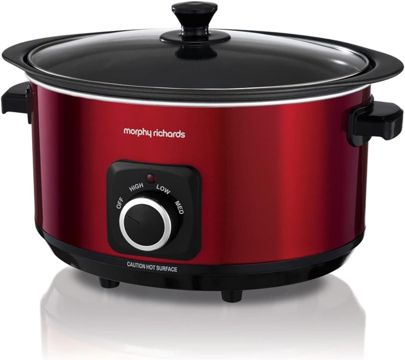 Morphy Richards - 461014 Slow Cooker Aluminium Slow Cooker for Blanching and Stewing with One Pot 6.5 Litres