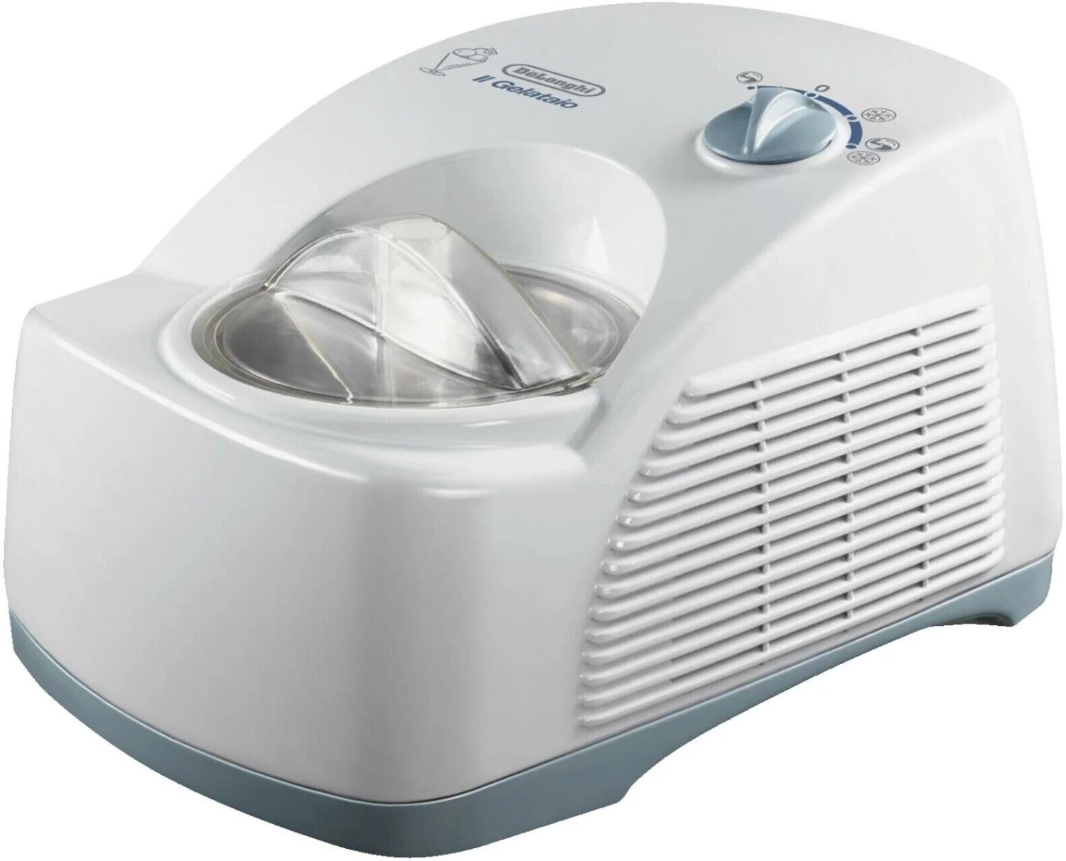 Macchina gelato il gelataio ick 5000 bianco e azzurro