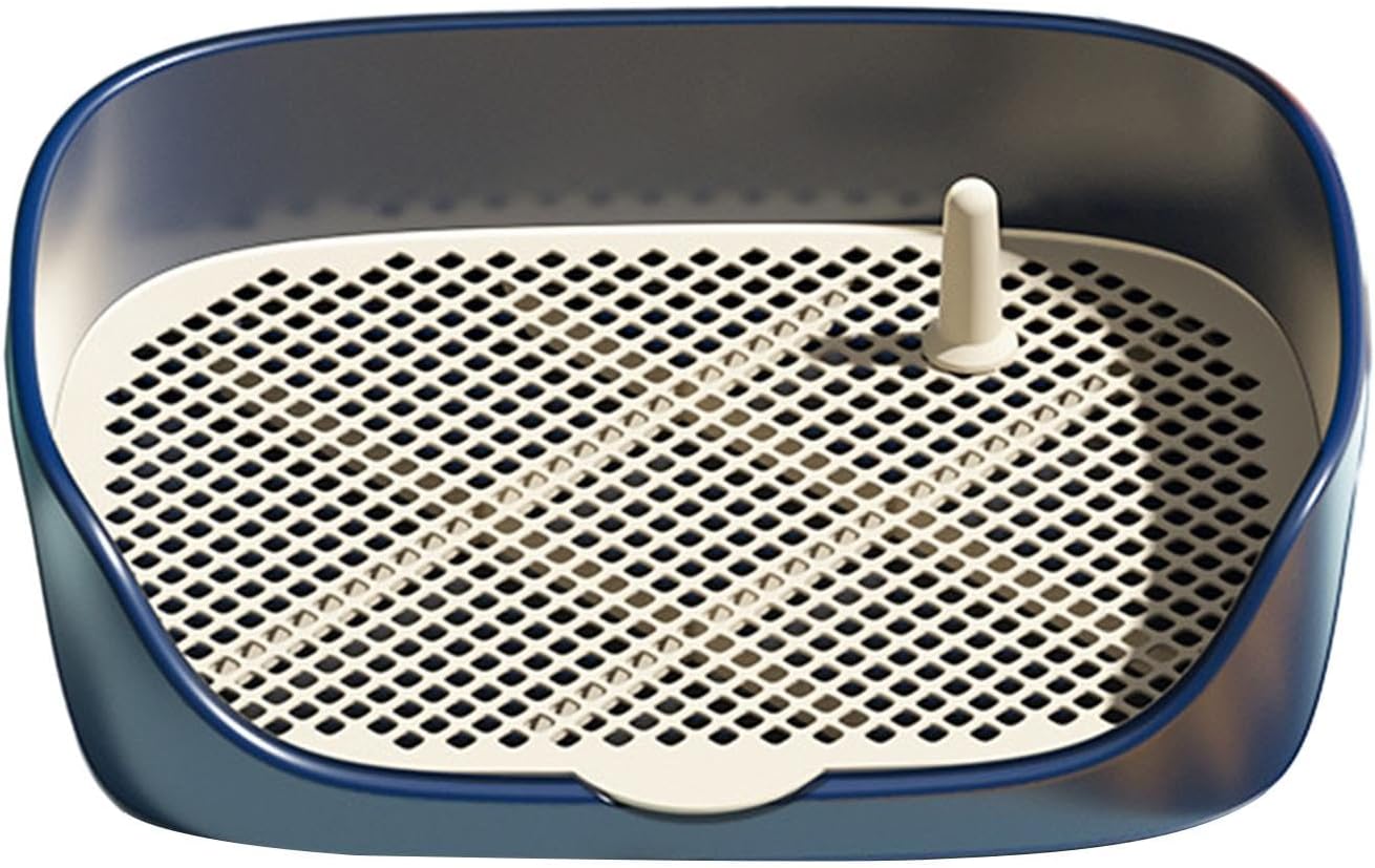 F Fityle Dog and Puppy Toilet, Portable Cat Training Potty Tray, with Wall Litter Protection, Trainer Corner, Green l