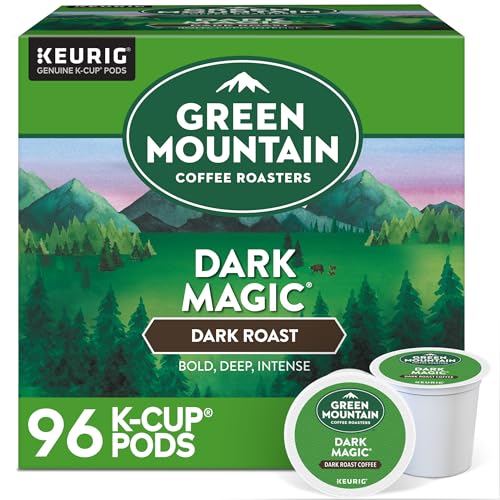 Green Mountain Coffee, Dark Magic (Extra Bold), 96 Count K Cups for Keurig Brewers : Amazon.it: Alimentari e cura della casa