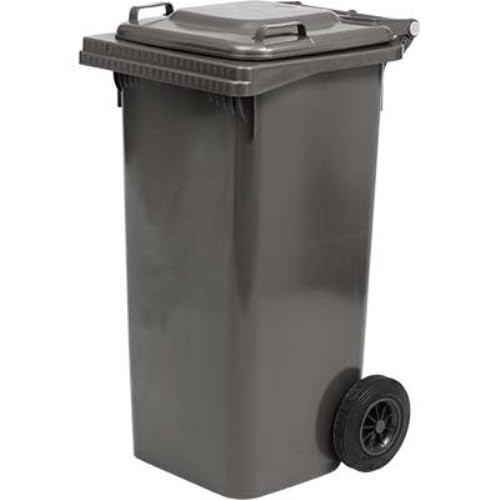 OreWork ICS Bidone immondizia green 240 + ruote grigio lt 240 cm 72x58 h.cm 106