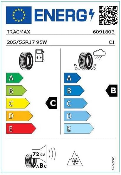 TRACMAX TRAC SAVER XL 4 Season Tyres 205/55/17 95 W