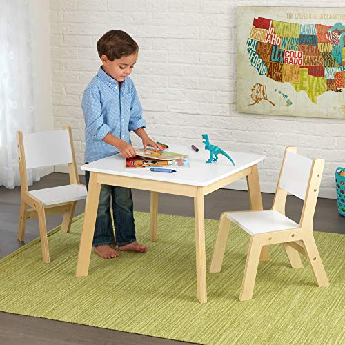 KidKraft Set Tavolo Moderno con 2 Sedie in Legno per Bambini, Tavolino e 2 Sedie, Mobili per Cameretta e Sala Giochi per Bambini, 27025 : Amazon.it: CD e Vinili