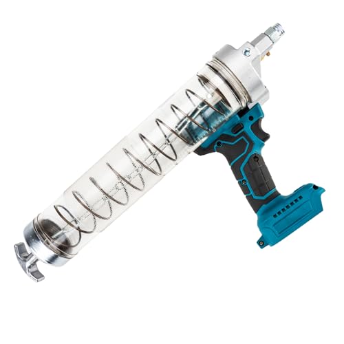 PHILTOP Pistola per ingrassaggio senza fili, alimentata a batteria, 9100 PSI professionale con tubo flessibile da 45,7 cm, carico 567 g, 3 accoppiatori, ugello di tipo affilato, custodia per il : Amazon.it: Auto e Moto