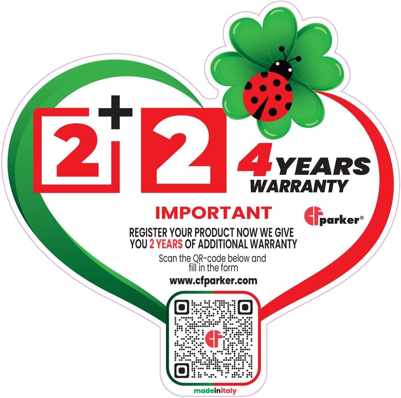 Parker 5328GPS Three Burner LPG Fuel Cooker with Safety Valve for Indoor Use - Made in Italy