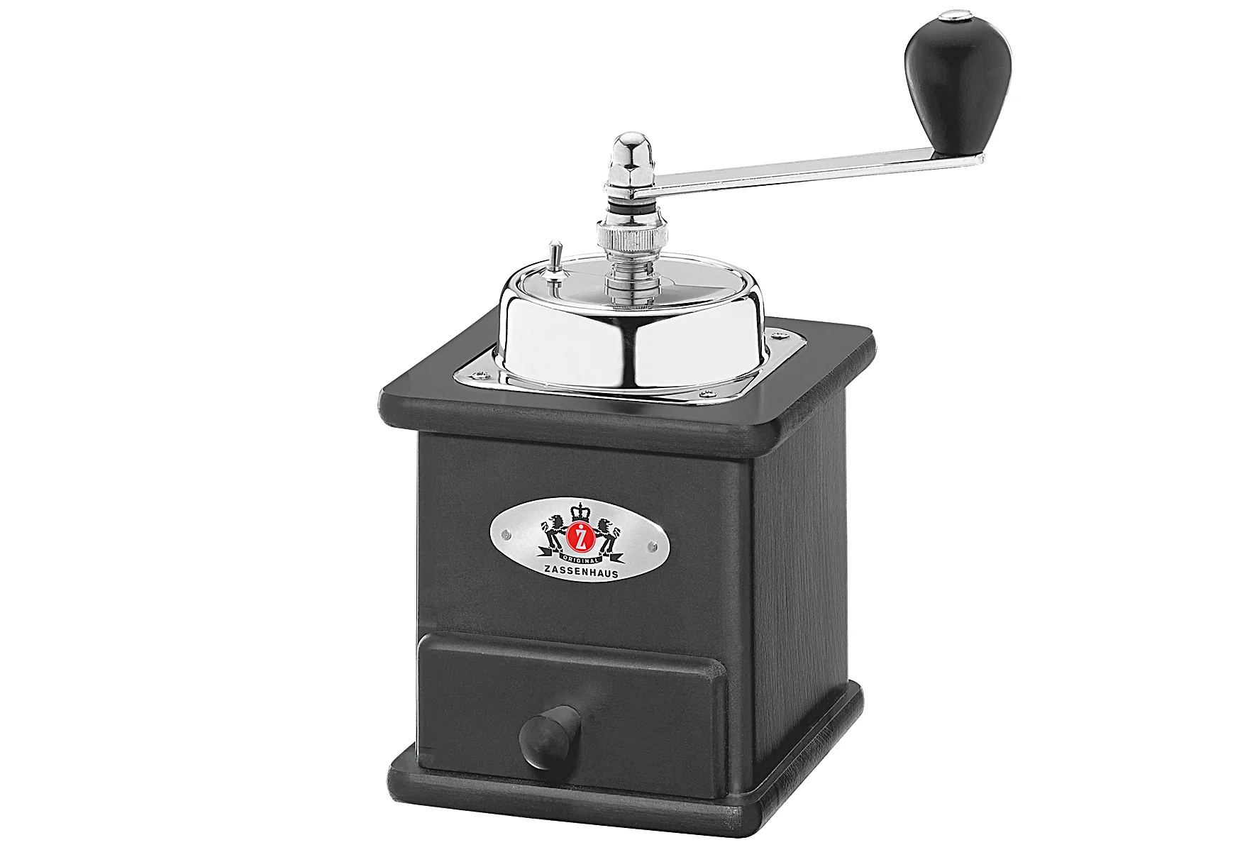 2025 Macinacaffè Brasilia nero 12x12,5x20 cm