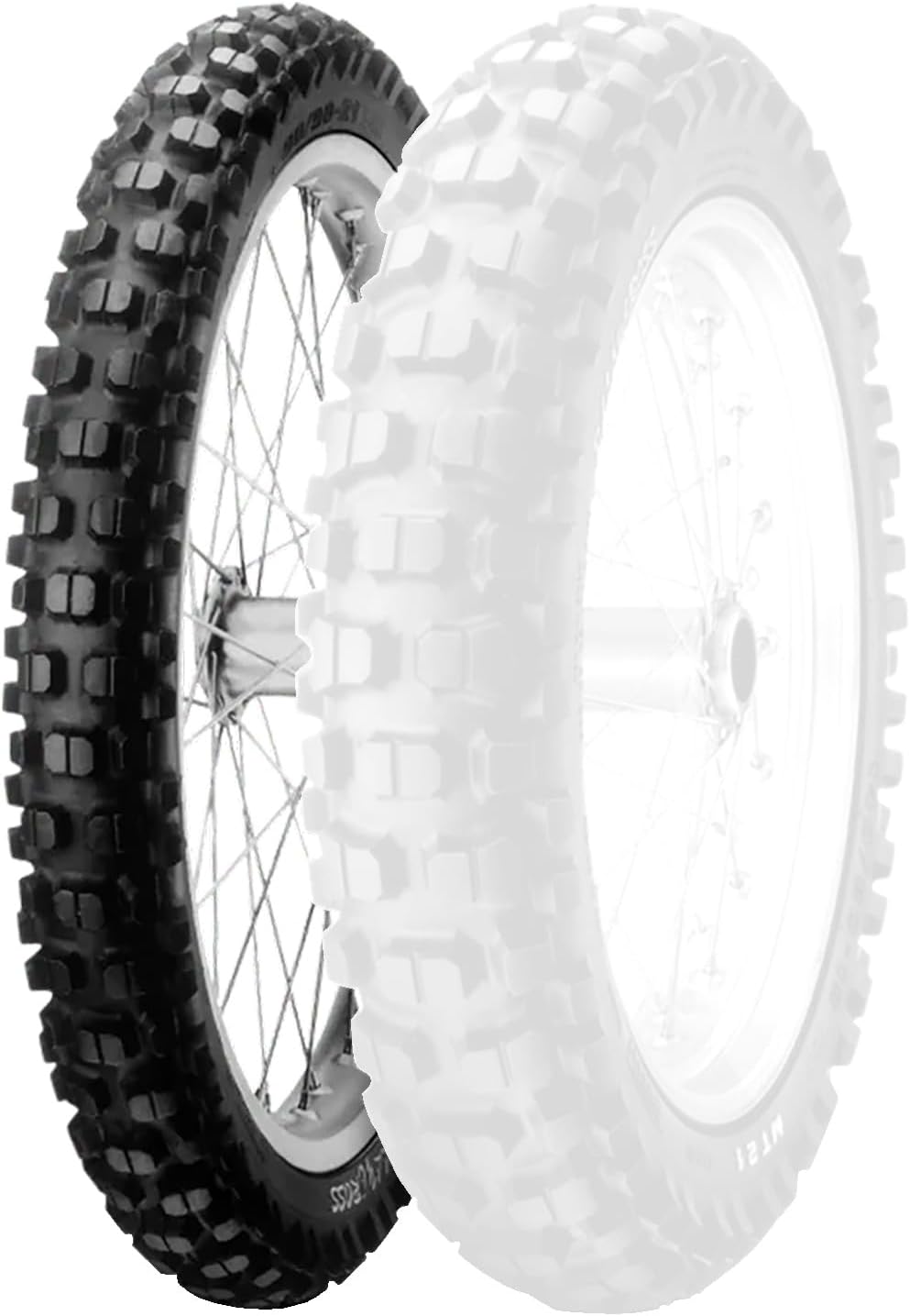 PIRELLI mt21f 90/90-21 54r tt