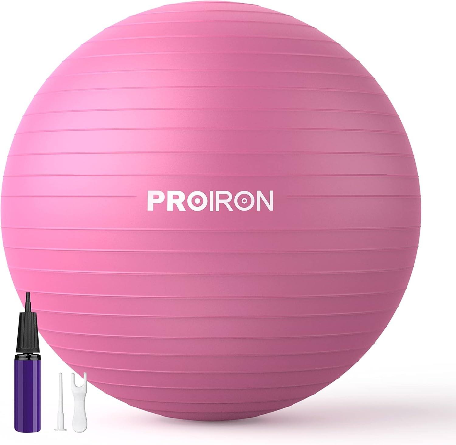 PROIRON Palla Fitness con Pattern di Pose, Fitball 55 cm 65 cm 75 cm con Pompa, Palla per Pilates, Esercizi, Ginnastica e Yoga