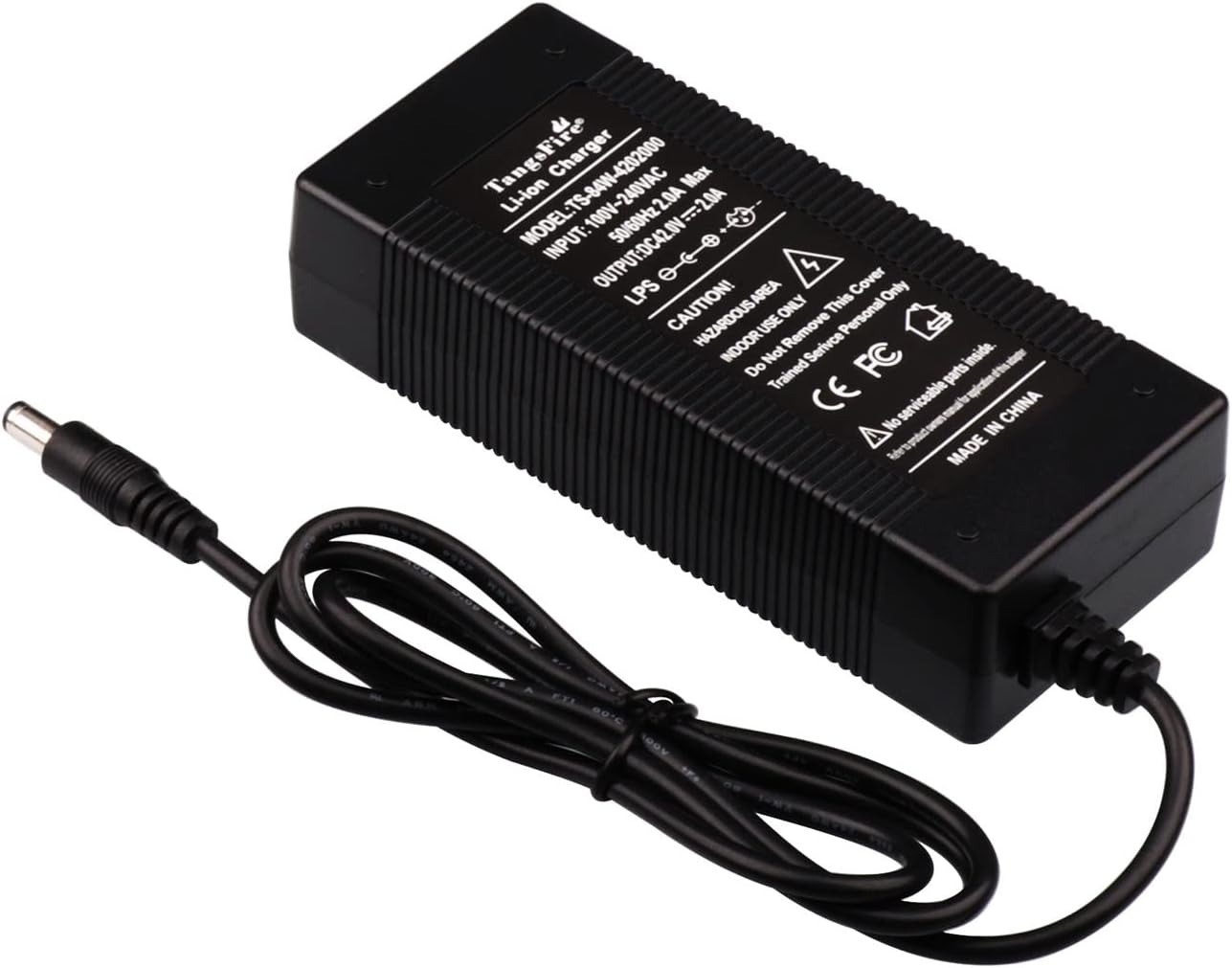 Caricabatterie Bici Elettrica 42V Caricabatterie 42 Volt per Monopattino Elettrico per 36V bici Caricabatterie Batteria