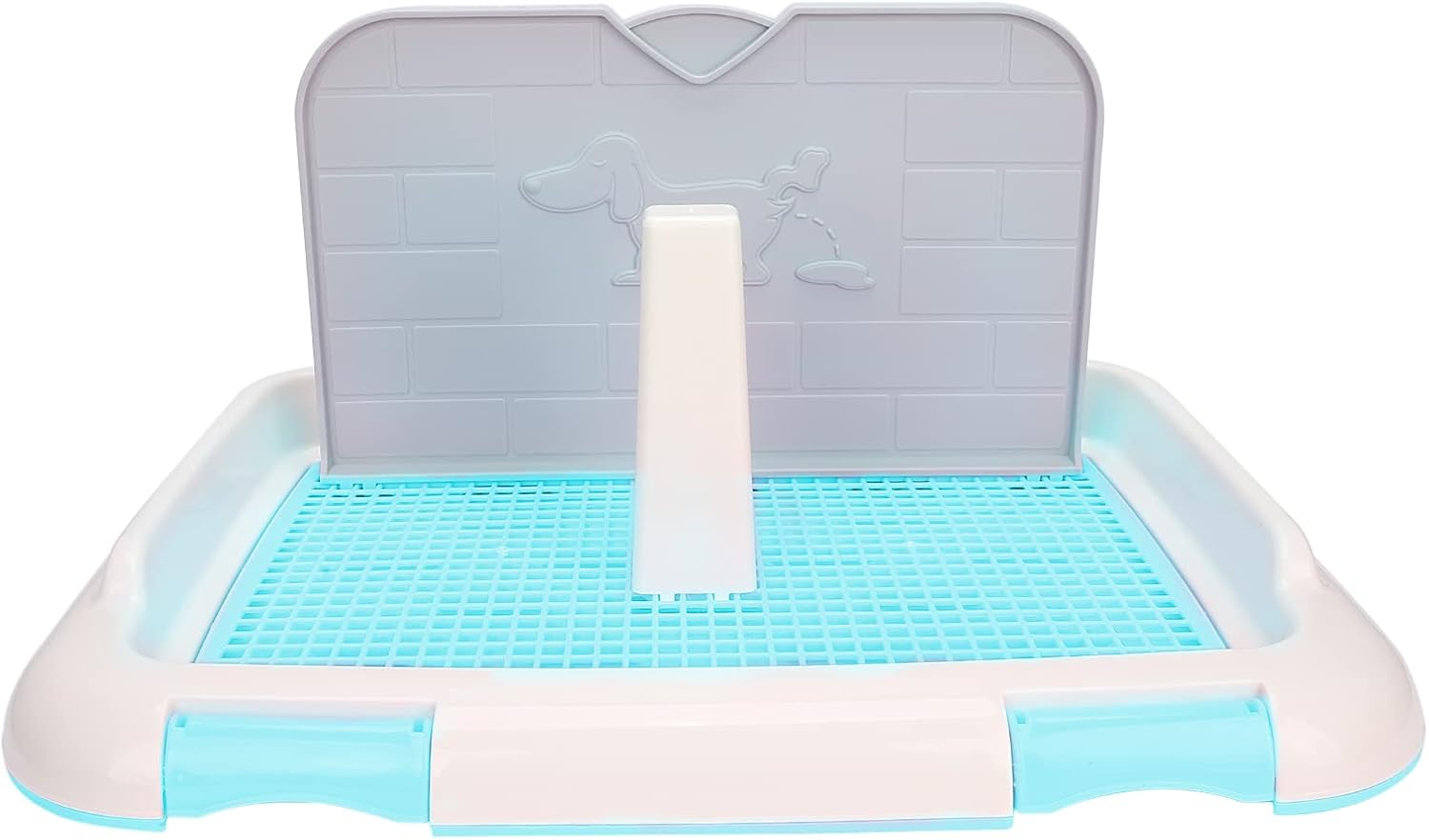 TITA-DONG Vasino per Cani, Vassoio WC per Addestramento Cuccioli, Supporto per Tappetino per Addestramento Animali Domestici, Vasino per Gatti(Nero)