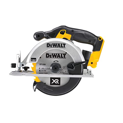 DeWalt DCS391NT XJ Sega circolare a batteria, in valigetta TSTAK senza batteria e caricabatterie, 18 volts : Amazon.it: Fai da te