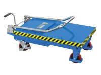 Piattaforma di alzata carrellata Fervi 0010 a pantografo, portata 500Kg