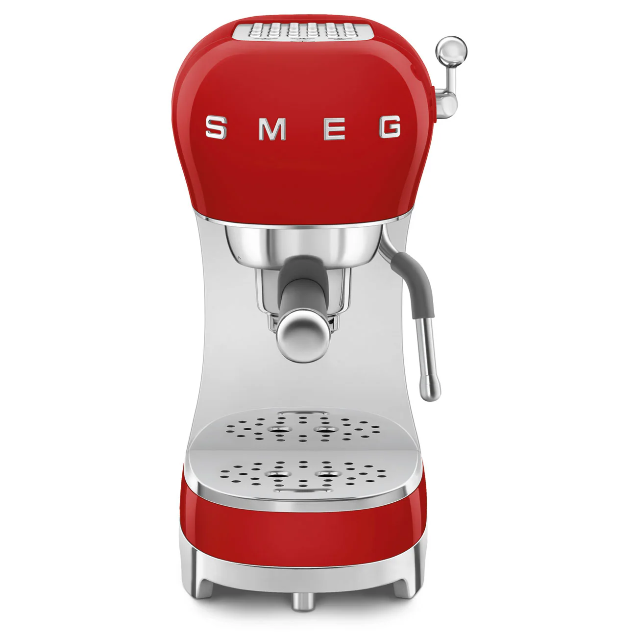 Smeg Macchina da Caffè Espresso Rossa Anni 50 ECF02RDEU