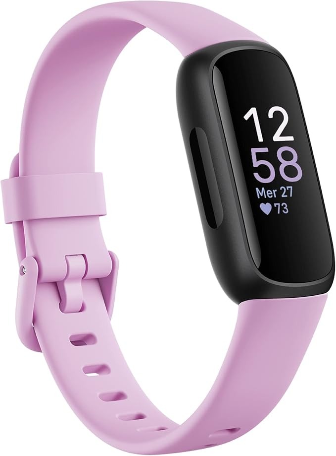 Google Fitbit Inspire 3 Tracker per fitness e benessere con autonomia fino a 10 giorni e compatibile con Android e iOS