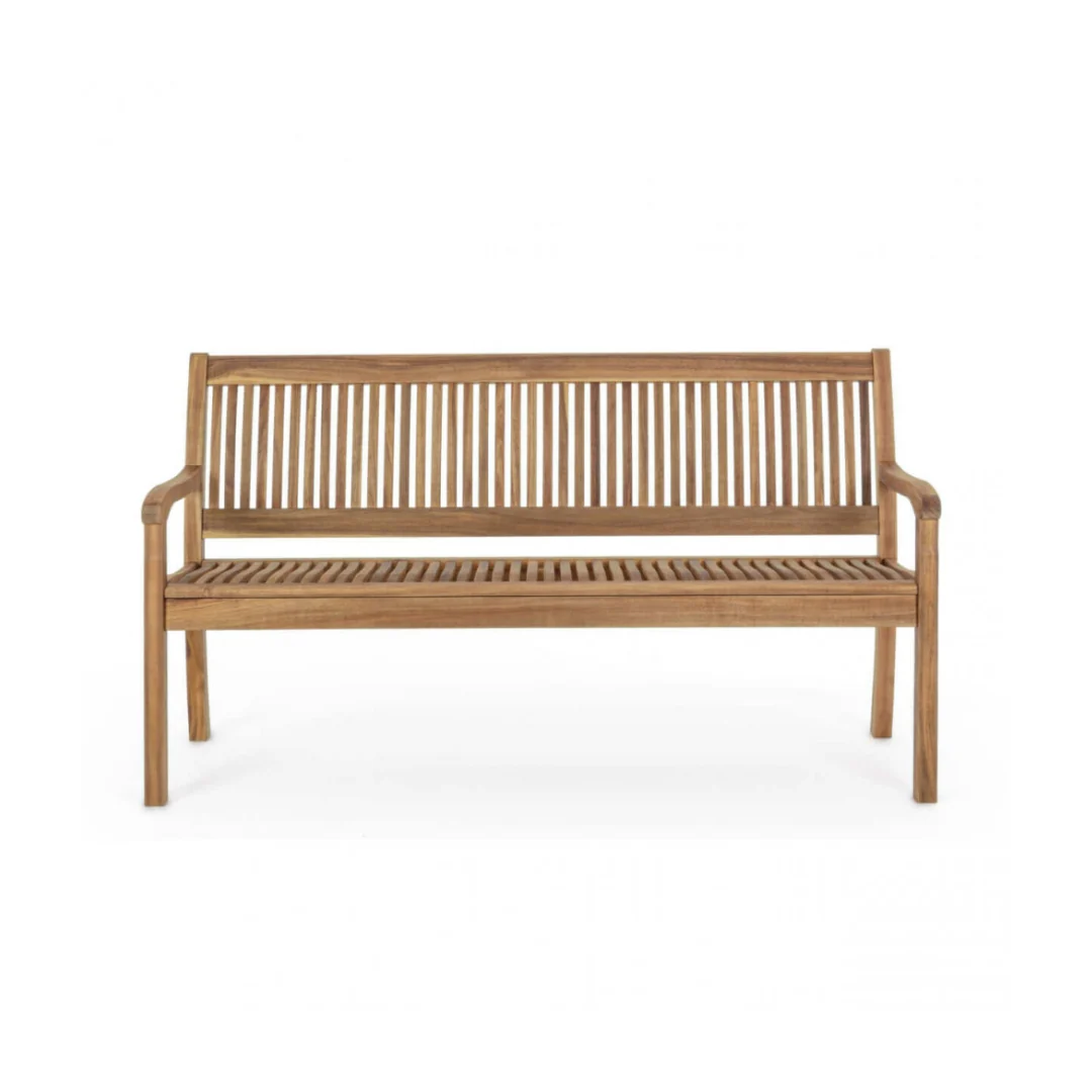 Panchina da giardino a tre posti