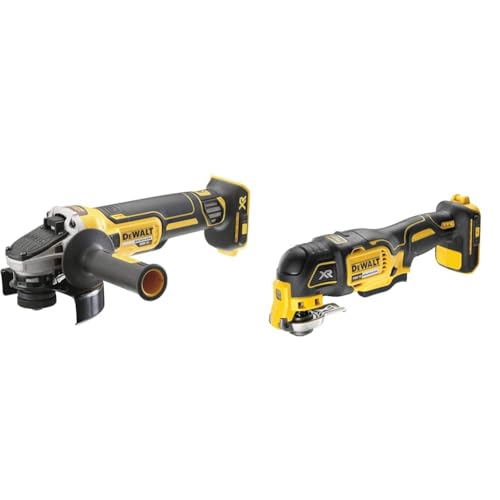 DEWALT DCG405NT XJ Smerigliatrice Motore Brushless in Valigetta TSTAK & DCS355N XJ Utensile Multi Funzione ad oscillazione, motore Brushless : Amazon.it: Fai da te