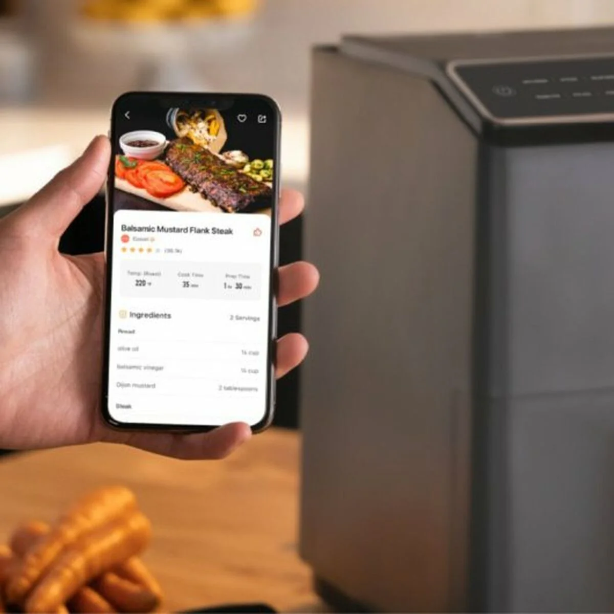 Friggitrice ad Aria Cosori Dual Blaze Chef Edition Nero 1700 W 6,4 L