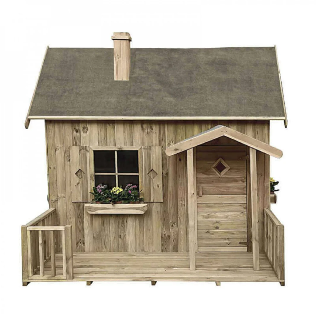 Casetta di legno da giardino gioco per bambini
