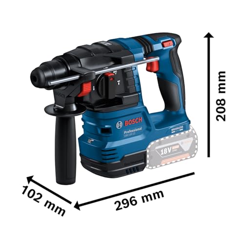 Bosch Professional Combo Kit GSB 18V 45   GBH 18V 22 (incl. 2 batterie da 4.0 Ah caricabatteria GAL 18V 40, in borsa degli attrezzi) : Amazon.it: Fai da te