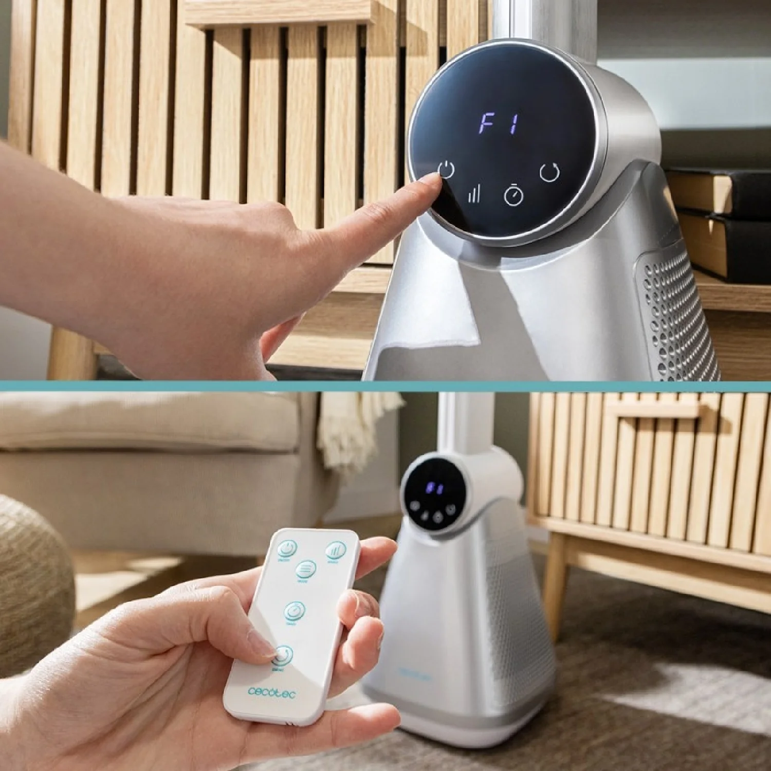 Energysilence 9890 Skyline – Ventilatore senza Pale Design Moderno e Silenzioso