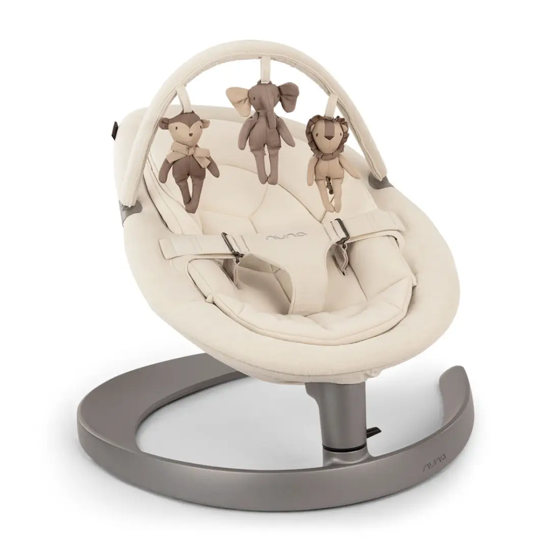 2025 Nuna LEAF Grow – La sedia a dondolo senza motore che cresce con il bambino (fino a 60 kg) – Include rivestimento biologico e inclinazione regolabile