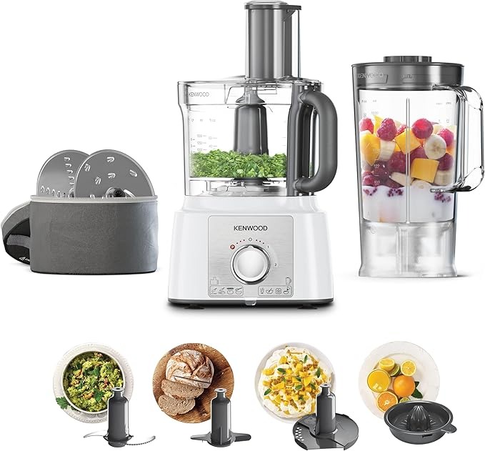 Kenwood-FDP31-360GY-Multifunzione-Spremiagrumi-Frullatore