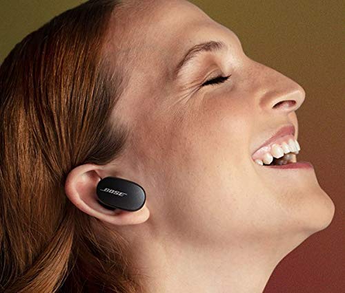 Bose Auricolari Quietcomfort Con Cancellazione Del Rumore, Bluetooth Completamente Wireless Con Controllo Vocale, E Custodia Di Ricarica, Nero, Senza Fili : Elettronica